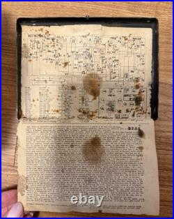 Vintage 1940's Mitchell Airboy Sr. Aviation AT-92-50 Navigation Receiver & Trans