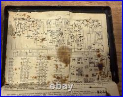 Vintage 1940's Mitchell Airboy Sr. Aviation AT-92-50 Navigation Receiver & Trans