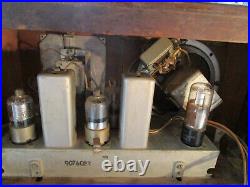 Vintage 1940's Sentinel Tube Radio Model 175BTW UNTESTED