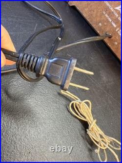 Vintage 1940's TUBED Zenith Bakelite Am Fm Table Radio Working