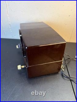 Vintage 1940's TUBED Zenith Bakelite Am Fm Table Radio Working