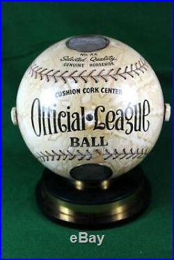 Vintage 1940's Trophy Official League Baseball Novelty Radio (RARE FIND)