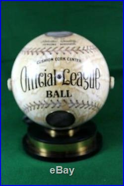 Vintage 1940's Trophy Official League Baseball Novelty Radio (RARE FIND)