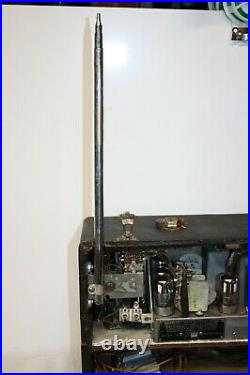 Vintage 1940's WW ll Era Zenith B17 Bomber Trans-Ocean Shortwave Radio 7G605