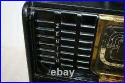 Vintage 1940's Zenith TransOceanic Shortwave Radio 8G005YT With Book Working