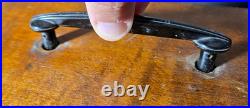 Vintage 1940s Emerson Wood Tube Radio Art Deco Dial Carry Handle UNTESTED AS-IS