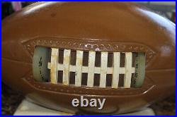 Vintage 1940s Gridiron FOOTBALL Tube Radio By Empire Rare, needs new cord