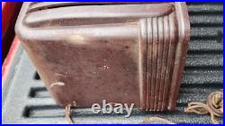 Vintage 1940s RCA Nipper Dial Vacuum Tube Bakelite Radio Pre-war. Parts Only Vintage 1940s RCA Nipper Dial Vacuum Tube Bakelite Radio Pre-war. Parts Only