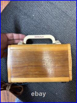 Vintage 1940s WILMAK BENTON Denchum Personal Radio TUBE RADIO