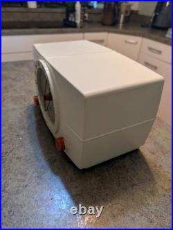Vintage 1940s White Tube Radio Motorola 6X11U Painted Bakelite WORKS See VIDEO