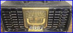 Vintage 1940s Zenith Trans-Oceanic Clipper Tube Radio (Model 8G005 Series)