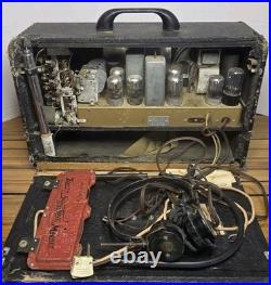 Vintage 1940s Zenith Trans-Oceanic Clipper Tube Radio (Model 8G005 Series)