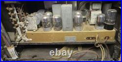 Vintage 1940s Zenith Trans-Oceanic Clipper Tube Radio (Model 8G005 Series)