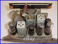 Vintage 1941 General Electric GE L-570 Butterscotch Catalin Tube Radio Project