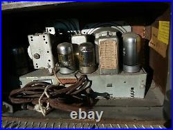 Vintage 1941 Philco 41-220 Tabletop Tube Radio Old Electronics Machine Decor