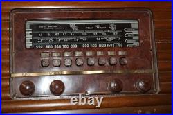 Vintage 1941 Philco 41-250 AM/SW Wood Case Tube Radio WORKS GREAT/SEE VIDEO
