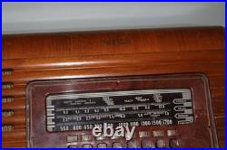 Vintage 1941 Philco 41-250 AM/SW Wood Case Tube Radio WORKS GREAT/SEE VIDEO