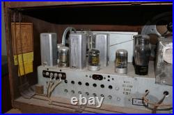 Vintage 1941 Philco 41-250 AM/SW Wood Case Tube Radio WORKS GREAT/SEE VIDEO