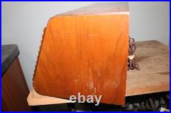 Vintage 1941 Philco 41-250 AM/SW Wood Case Tube Radio WORKS GREAT/SEE VIDEO