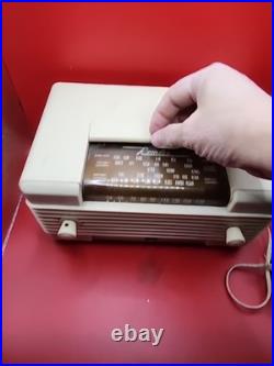 Vintage 1941 Remler Scottie 5100 AM Tube Radio Ivory Plaskon Excellent, Works Vintage 1941 Remler Scottie 5100 AM Tube Radio Ivory Plaskon Excellent, Works
