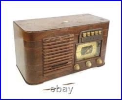 Vintage 1941 Zenith Tube Radio Model 6S527 As Found Untested