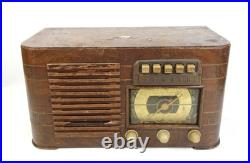 Vintage 1941 Zenith Tube Radio Model 6S527 As Found Untested