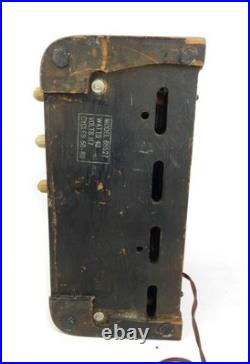 Vintage 1941 Zenith Tube Radio Model 6S527 As Found Untested