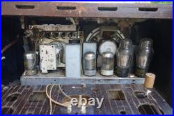 Vintage 1941 Zenith Tube Radio Model 6S527 As Found Untested
