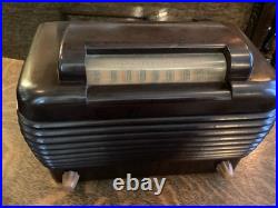 Vintage 1945-47 STROMBERG-CARLSON Table Bakelite Tube Radio Model 1101HI WORKING