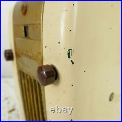 Vintage 1945 Bakelite H-127 Westinghouse Little Jewel Refrigerator Radio