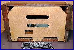 Vintage 1945 RCA Victor Model 56X3 Mahogany Cabinet Vacuum Tube Radio (restored)