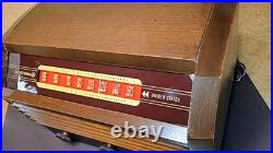 Vintage 1945 RCA Victor Model 56X3 Mahogany Cabinet Vacuum Tube Radio (restored)
