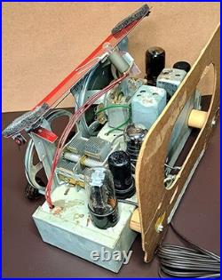 Vintage 1945 RCA Victor Model 56X3 Mahogany Cabinet Vacuum Tube Radio (restored)