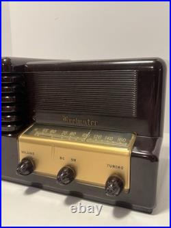 Vintage 1946 Brewster 9-1084 Bakelite Tube Radio Untested