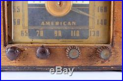 Vintage 1946 Crosley Victory Model 63tj Tube Radio Wwii Era Americana