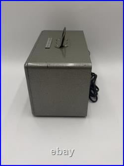 Vintage 1946 Detrola 568-1 Tube Radio AM Shortwave Metal Case Working Tested