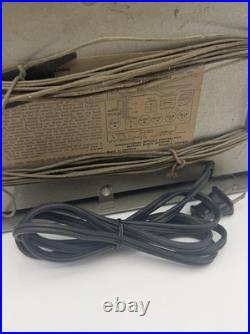 Vintage 1946 Detrola 568-1 Tube Radio AM Shortwave Metal Case Working Tested