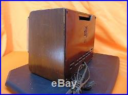 Vintage 1946 EMERSON 504 Dial 180° Wood Cabinet TUBE RADIO