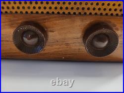 Vintage 1946 Emerson AM Tube Radio Model 539 Works Read