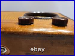 Vintage 1946 Emerson AM Tube Radio Model 539 Works Read