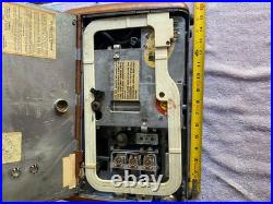 Vintage 1946 General Electric GE Radio 260 Portable Tube AM Short Wave Untested