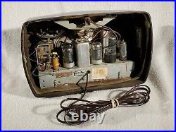 Vintage 1946 Philco Hippo Bakelite Tube Radio Model 46-420 Pro Restoration