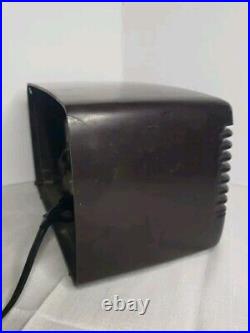 Vintage 1946 Philco Transitone Bakelite Tube Radio 46-200 Working Condition MCM