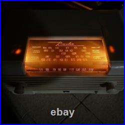 Vintage 1946 Remler Scottie AM 5 Tube Radio Ivory Plaskon Excellent, Works