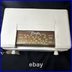 Vintage 1946 Remler Scottie AM 5 Tube Radio Ivory Plaskon Excellent, Works