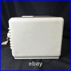 Vintage 1946 Remler Scottie AM 5 Tube Radio Ivory Plaskon Excellent, Works