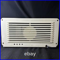 Vintage 1946 Remler Scottie AM 5 Tube Radio Ivory Plaskon Excellent, Works