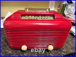 Vintage 1946 crosley 56tu AM tube radio retro recapped bluetooth FREE U. S. SHIP