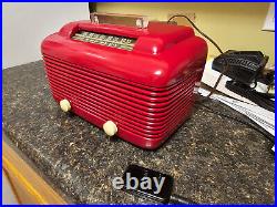 Vintage 1946 crosley 56tu AM tube radio retro recapped bluetooth FREE U. S. SHIP