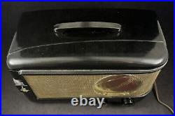 Vintage 1947 Emerson 543 Bakelite Table Tube Radio Not Working